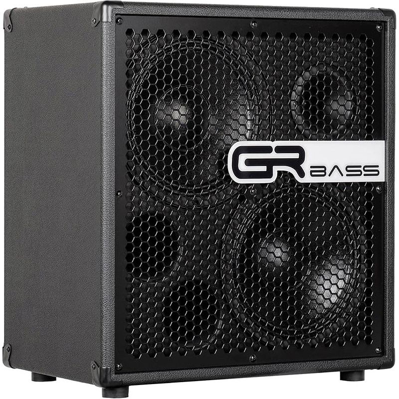 Foto van Grbass 22gr210/8 400w 2x10 basgitaar cabinet 8 ohm zwart