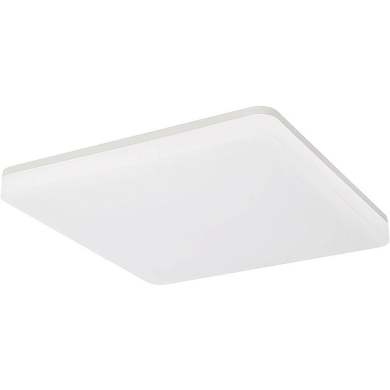 Foto van Led plafondlamp - plafondverlichting - badkamerlamp - andres - opbouw vierkant 30w - waterdicht ip54 - helder/koud wit