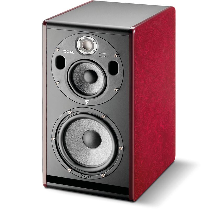 Foto van Focal trio 6 be red burr ash actieve studiomonitor (per stuk)