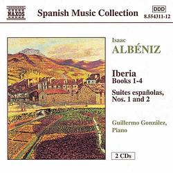 Foto van Albéniz: iberia books 1-4 / suites espanolas - cd (0636943431122)