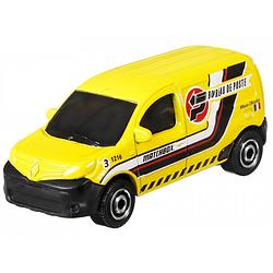 Foto van Matchbox auto kangoo best of france junior 1:64 staal geel