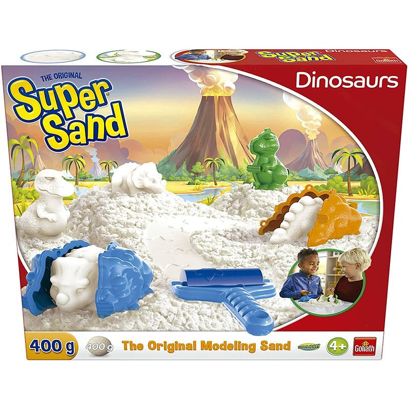 Foto van Goliath super sand dinosaurs speelzand