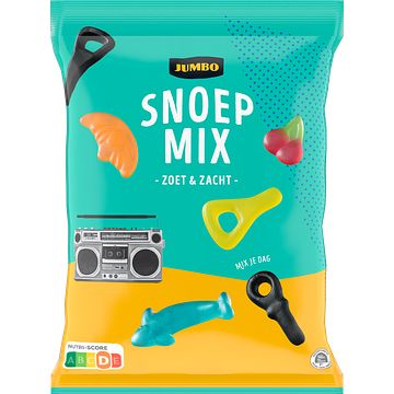 Foto van Jumbo snoep mix zoet & zacht 500g