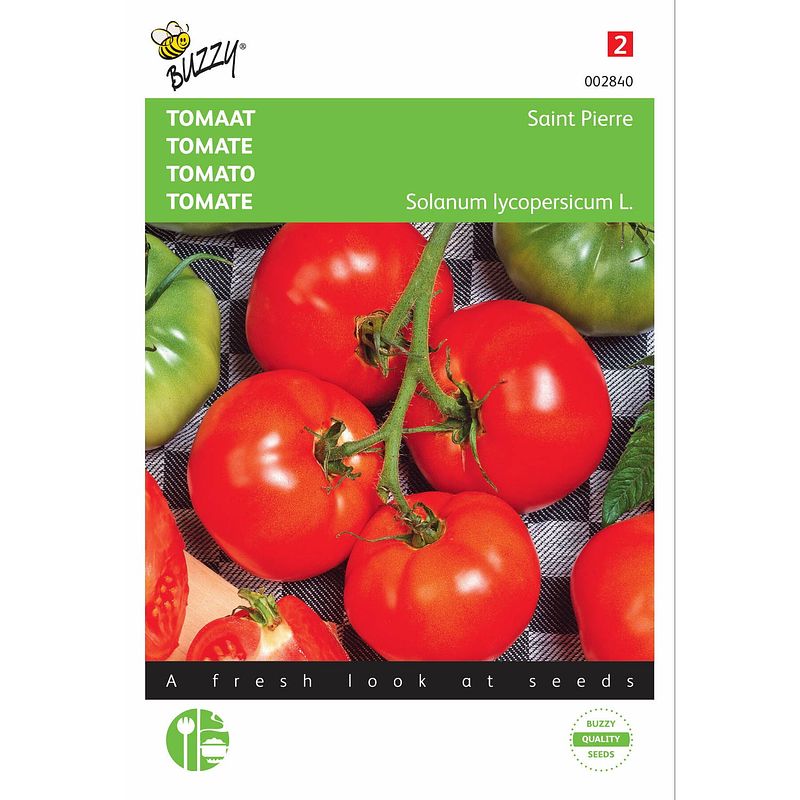 Foto van 2 stuks tomaten st. pierre grote vollegrondse