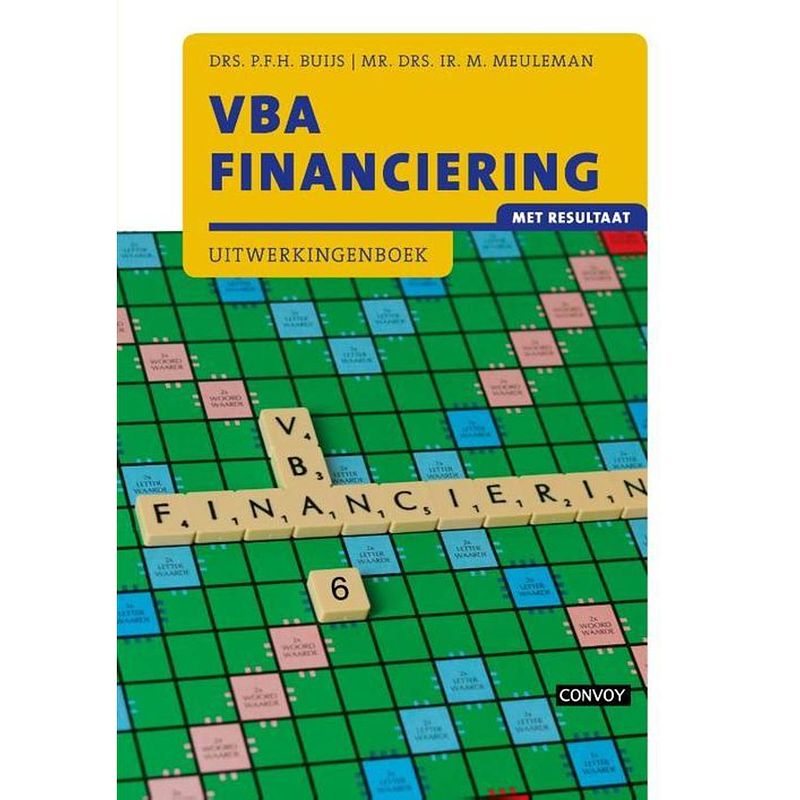 Foto van Vba financiering met resultaat