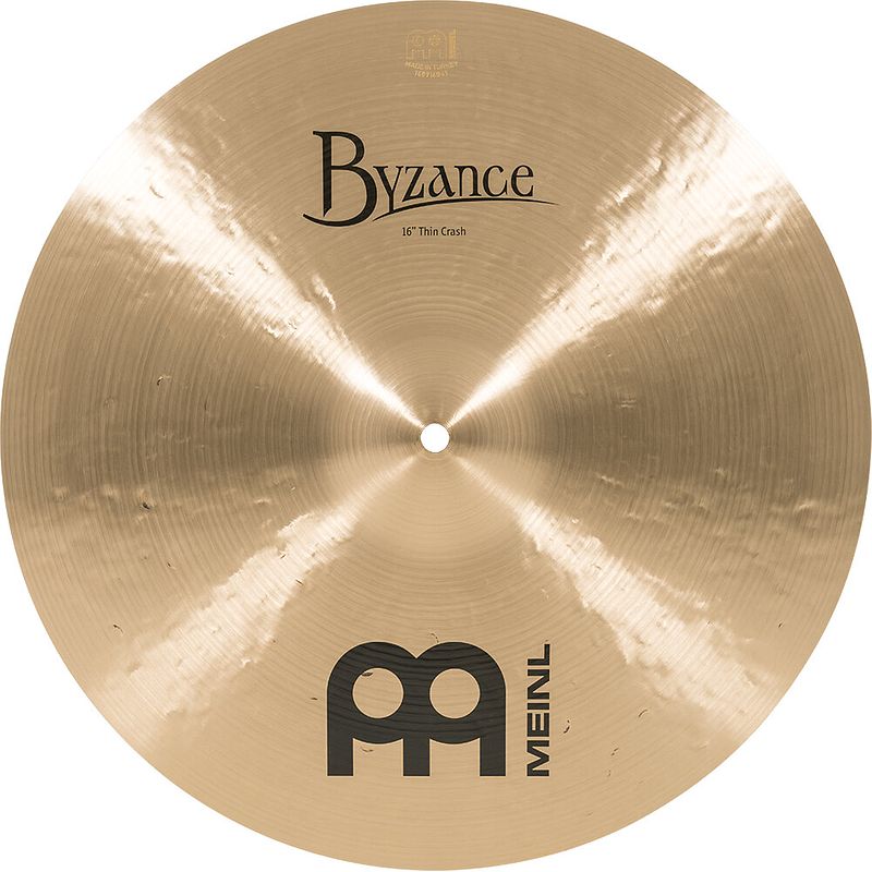 Foto van Meinl b16tc byzance traditional thin crash bekken