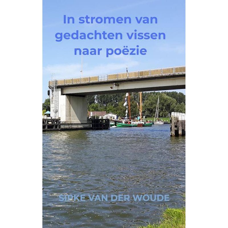 Foto van In stromen van gedachten vissen naar poëzie