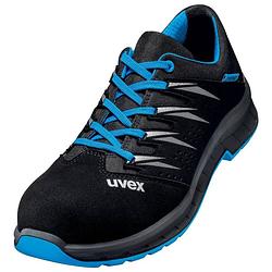 Foto van Uvex 2 trend 6937246 lage veiligheidsschoenen s1p schoenmaat (eu): 46 blauw, zwart 1 paar