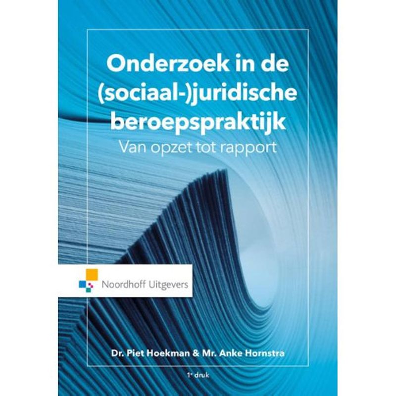 Foto van Onderzoek in de (sociaal-) juridische