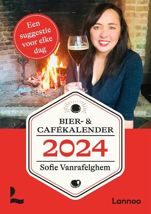 Foto van Bier- en cafékalender 2024 - sofie vanrafelghem - paperback (9789401490504)