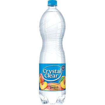 Foto van 2e halve prijs | crystal clear sparkling peach fles 1,5l aanbieding bij jumbo