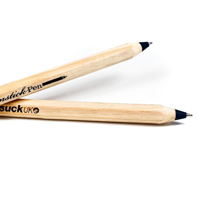 Foto van Drumstick pennen (set van 2) - zwart