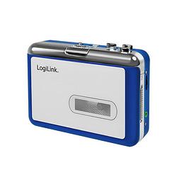 Foto van Logilink ua0393 draagbare cassettespeler blue, zilver