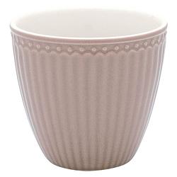 Foto van Greengate beker (latte cup) alice hazelnut bruin 300ml ø 10cm