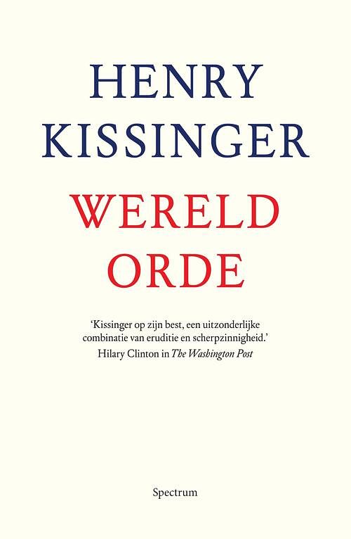 Foto van Wereldorde - henry kissinger - ebook (9789000341405)