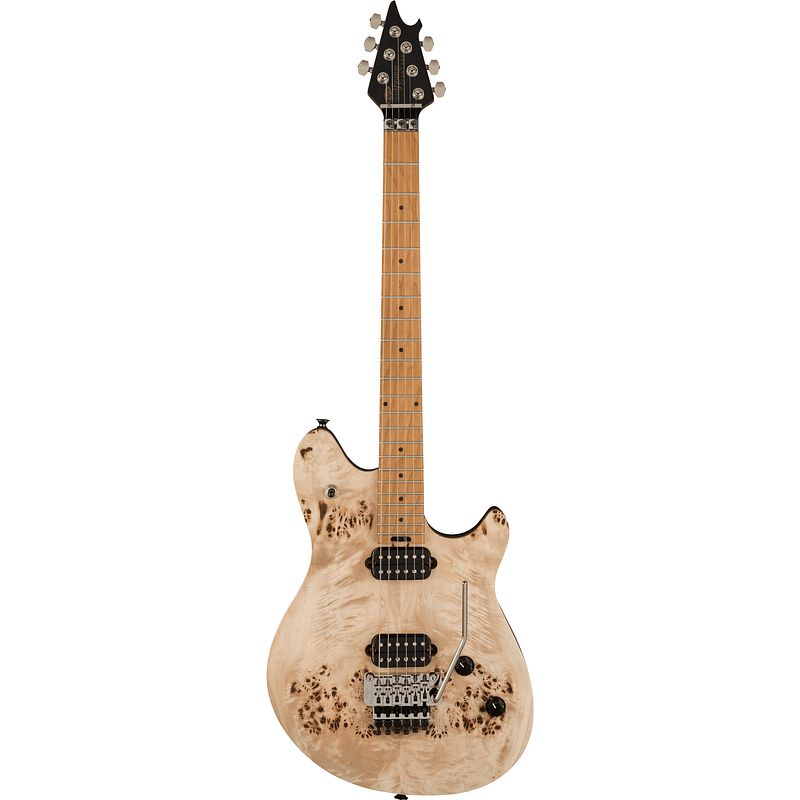 Foto van Evh wolfgang standard exotic poplar burl elektrische gitaar