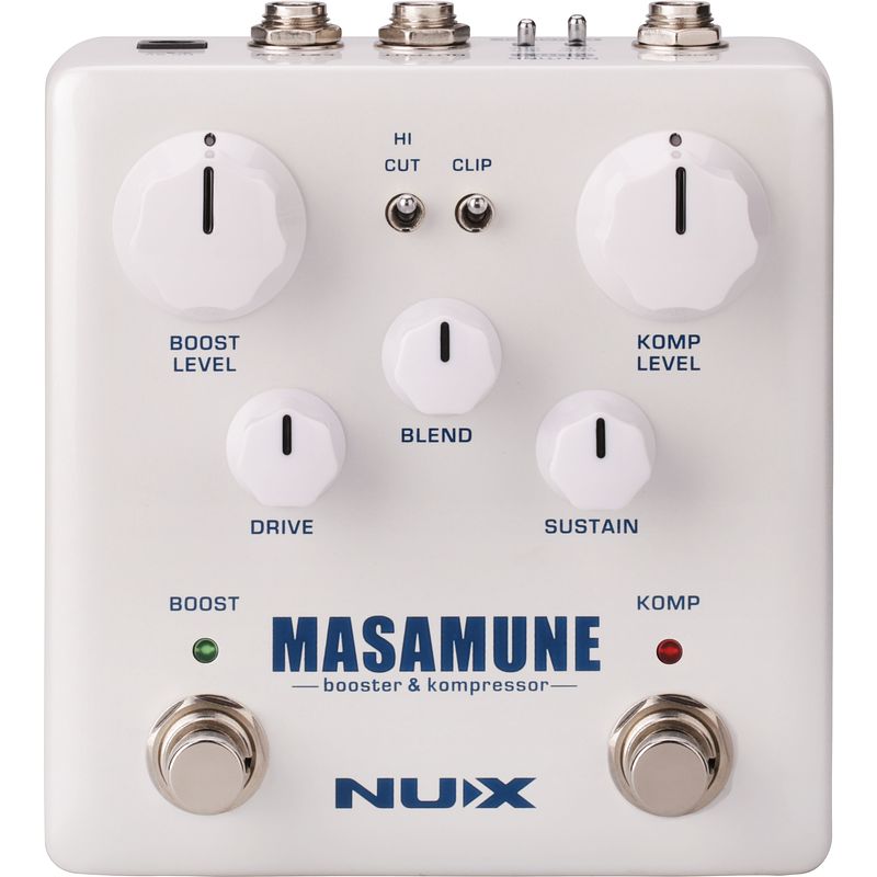 Foto van Nux nbk-5 masamune booster & kompressor effectpedaal