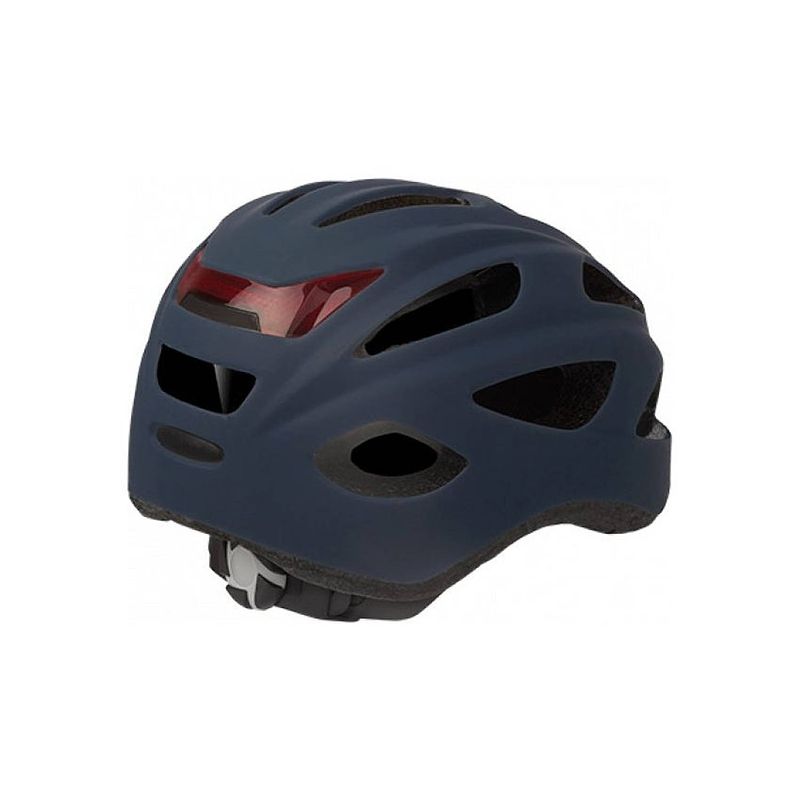 Foto van Polisport city go fietshelm met led light l 58-61cm mat denim