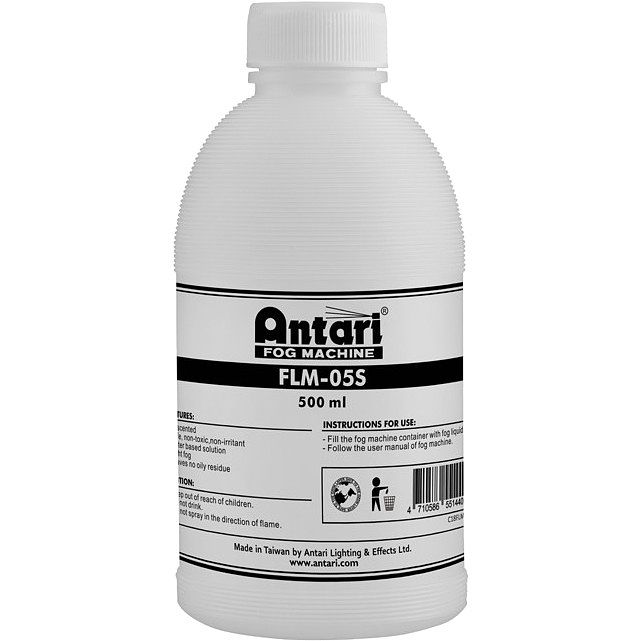 Foto van Antari flm-05s fog liquid 500 ml rookvloeistof voor mb-1