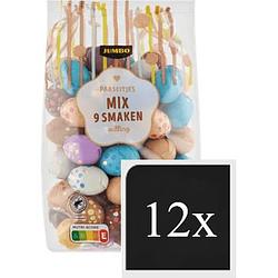 Foto van Jumbo paaseitjes mix met 9 smaken 12 x 500g