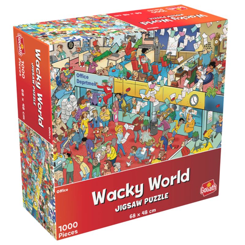 Foto van Goliath wacky world office legpuzzel 1000 stukjes