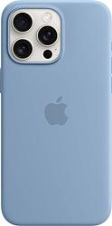 Foto van Apple iphone 15 pro max back cover met magsafe winterblauw