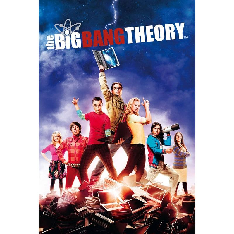 Foto van Abystyle the big bang theory casting poster 61x91,5cm