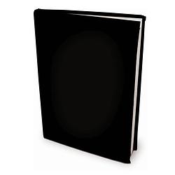 Foto van Rekbare boekenkaften a4 - zwart - 12 stuks