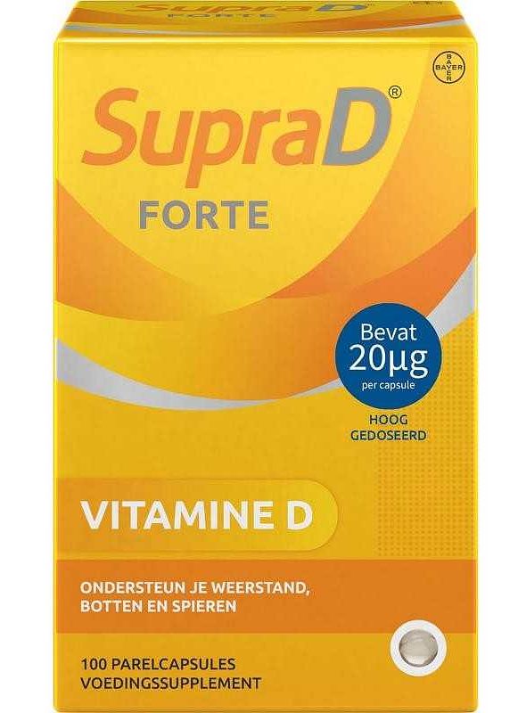 Foto van Supradyn suprad forte capsules - vitamine d voor sterke botten en spieren