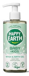 Foto van Happy earth baby & kids bath & washgel