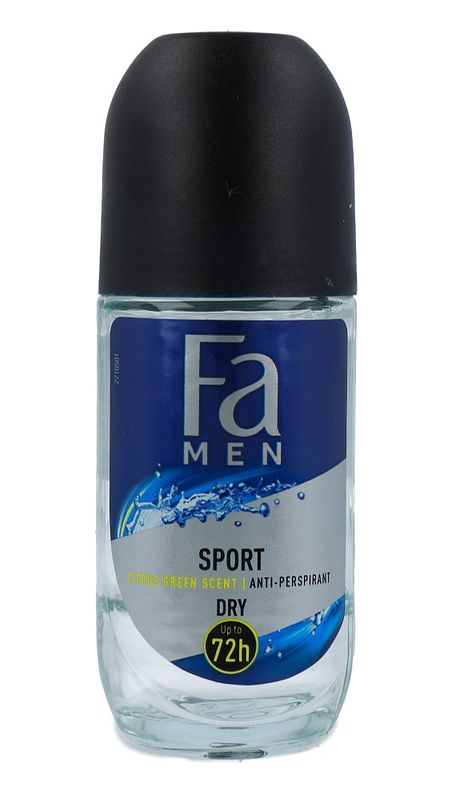 Foto van Fa men sport citrus green scent deodorant roller