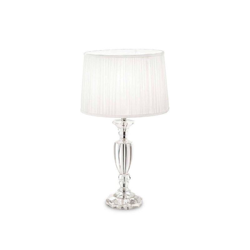 Foto van Artemisto - tafellamp industrieel - glas - e27 - voor binnen - lamp - lampen - woonkamer - eetkamer - slaapkamer -