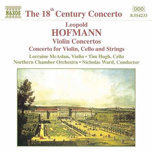 Foto van Hofmann: violin concertos - cd (0636943423325)