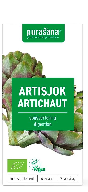 Foto van Purasana artisjok vegicaps