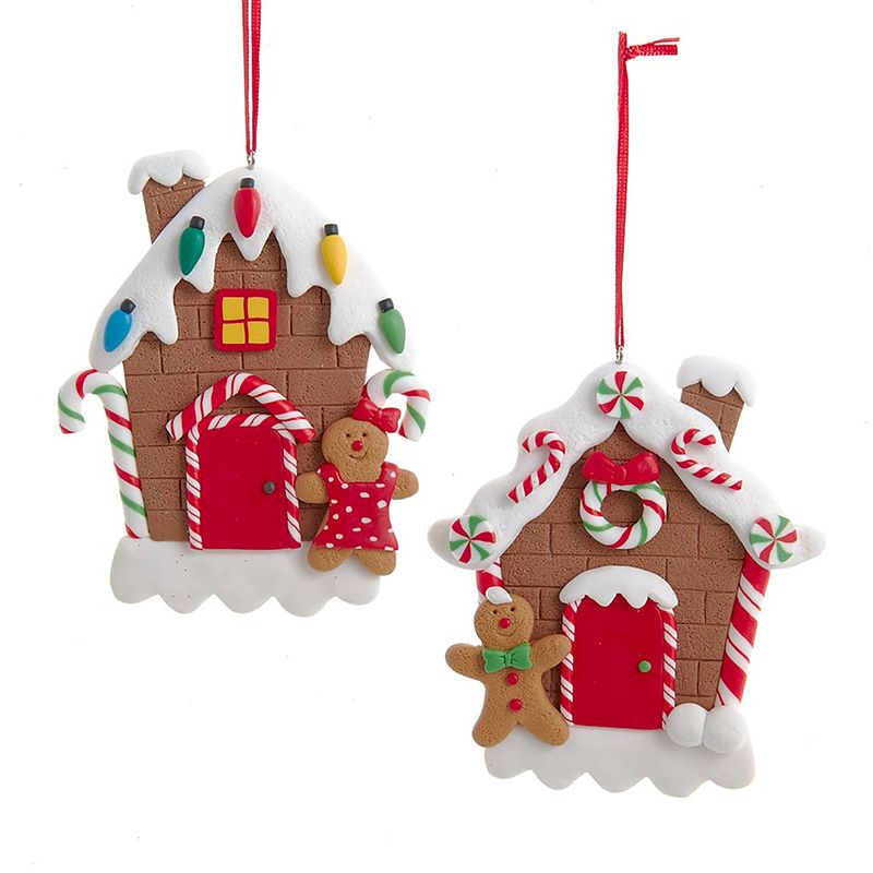 Foto van Kurt s. adler - ornament gingerbread huisje h12 cm