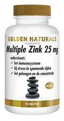 Foto van Golden naturals multiple zink tabletten