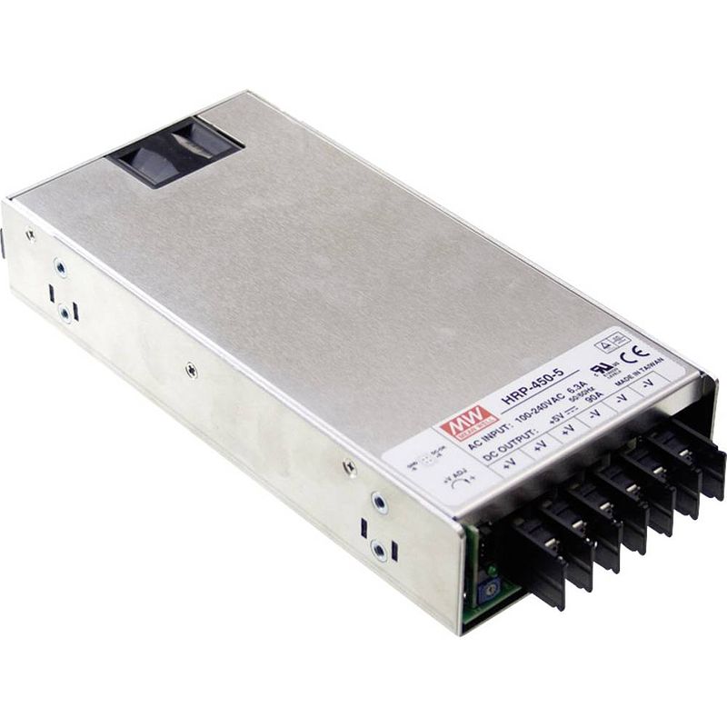 Foto van Mean well hrp-450-3.3 ac/dc inbouwnetvoeding gesloten 90 a 297 w 3.3 v/dc