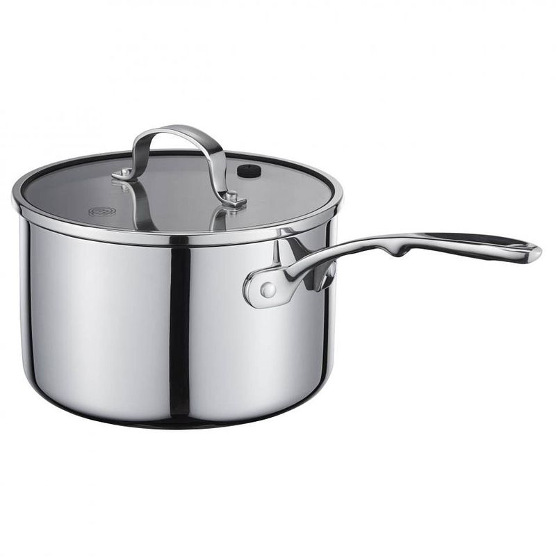 Foto van Masterchef tri ply sauspan - non-stick - incl. deksel - ø 20 cm