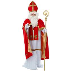 Foto van Sinterklaas kostuum 5-delig - polyesterfluweel - voor volwassenen - carnavalskostuums