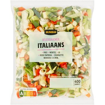 Foto van Jumbo italiaanse roerbakmix 400g