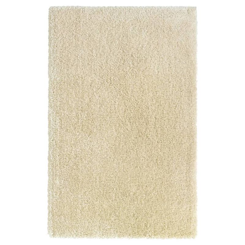 Foto van Vidaxl vloerkleed shaggy hoogpolig 50 mm 200x290 cm beige