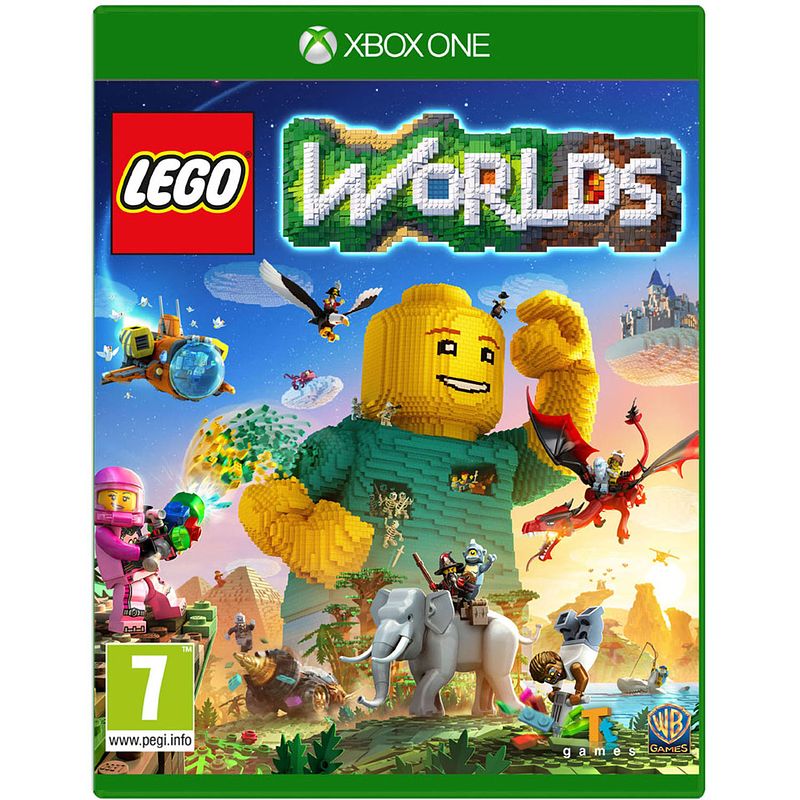 Foto van Xbox one lego worlds