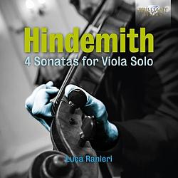 Foto van Hindemith: 4 sonatas for viola solo - cd (5028421954134)