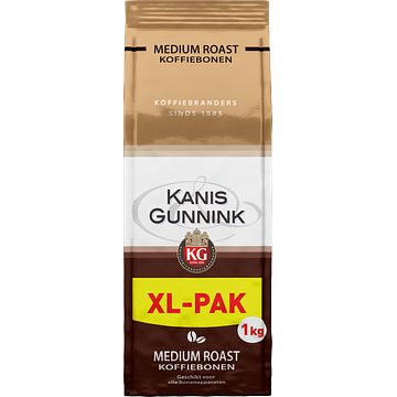 Foto van Kanis & gunnink medium koffiebonen 1kg bij jumbo