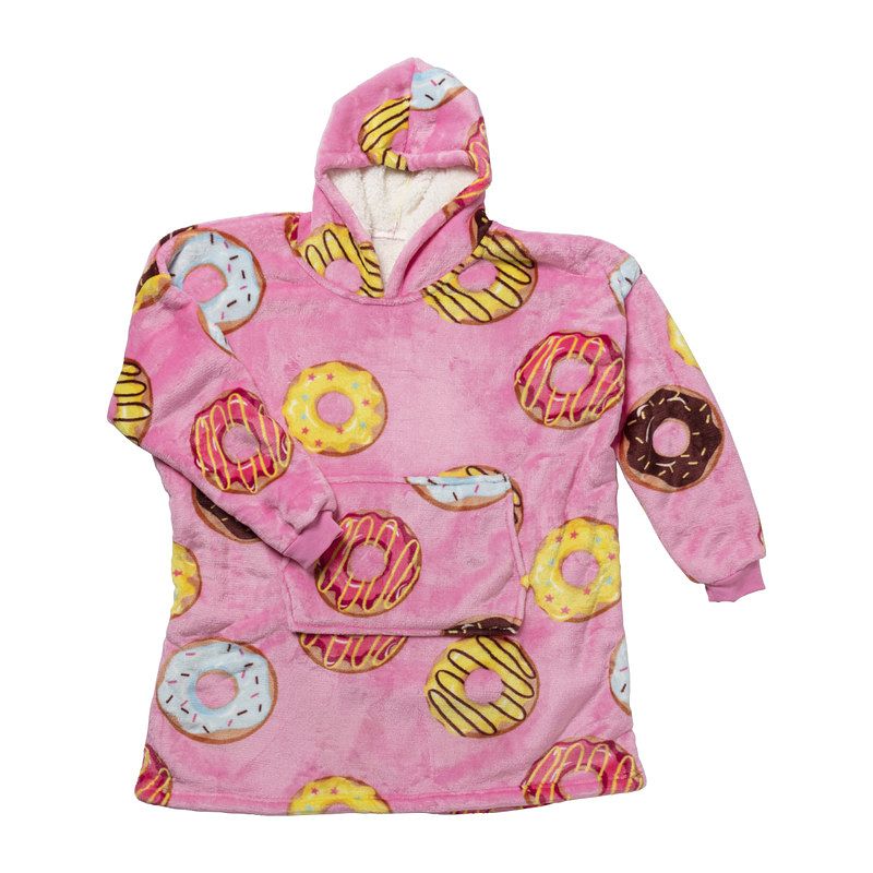 Foto van Oversized hoodie - donut - one size