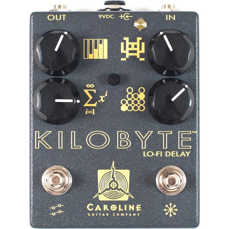 Foto van Caroline guitar company kilobyte lo-fi delay effectpedaal