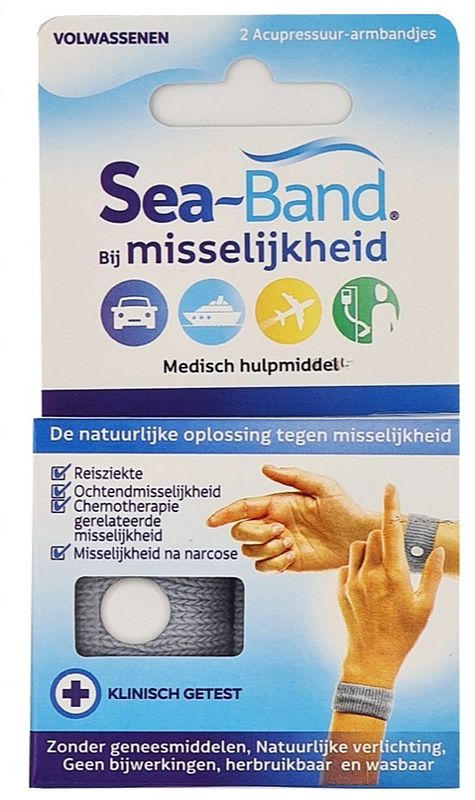 Foto van Sea-band voor volwassenen tegen reisziekte