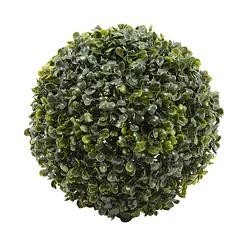 Foto van Everlands buxus bol kunstplant - klein - d22 cm - groen - kunststof - kunstplanten