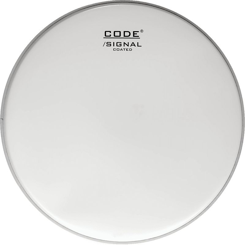 Foto van Code drum heads bsigct18 signal coated bassdrumvel met dempring, 18 inch