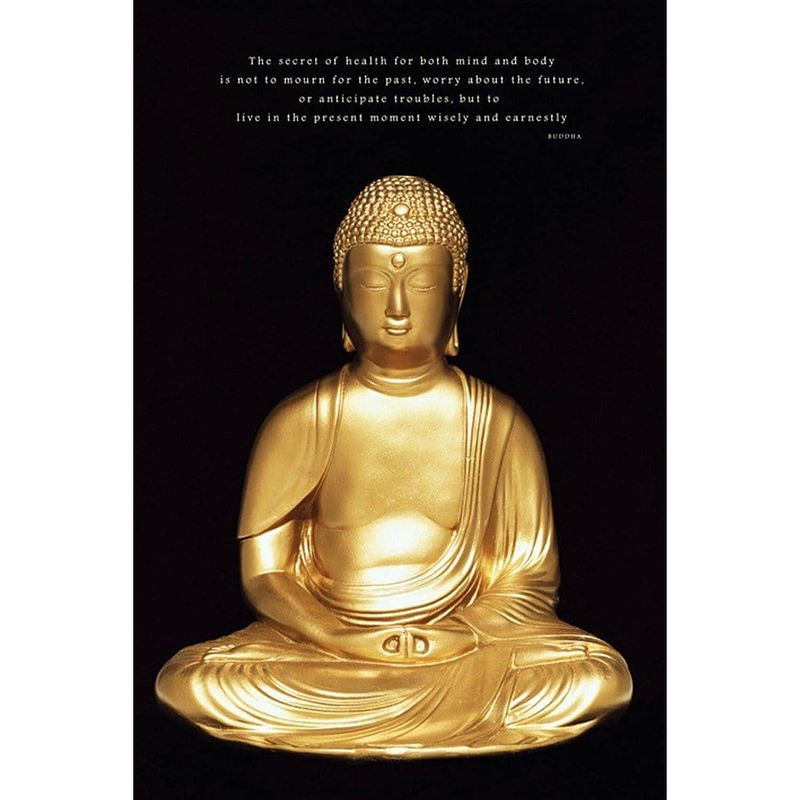 Foto van Pyramid buddha poster 61x91,5cm